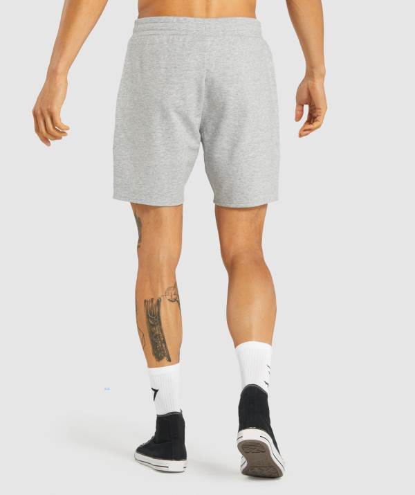 Panske Šortky Gymshark Critical 7" Svetlo Siva | PG6283549